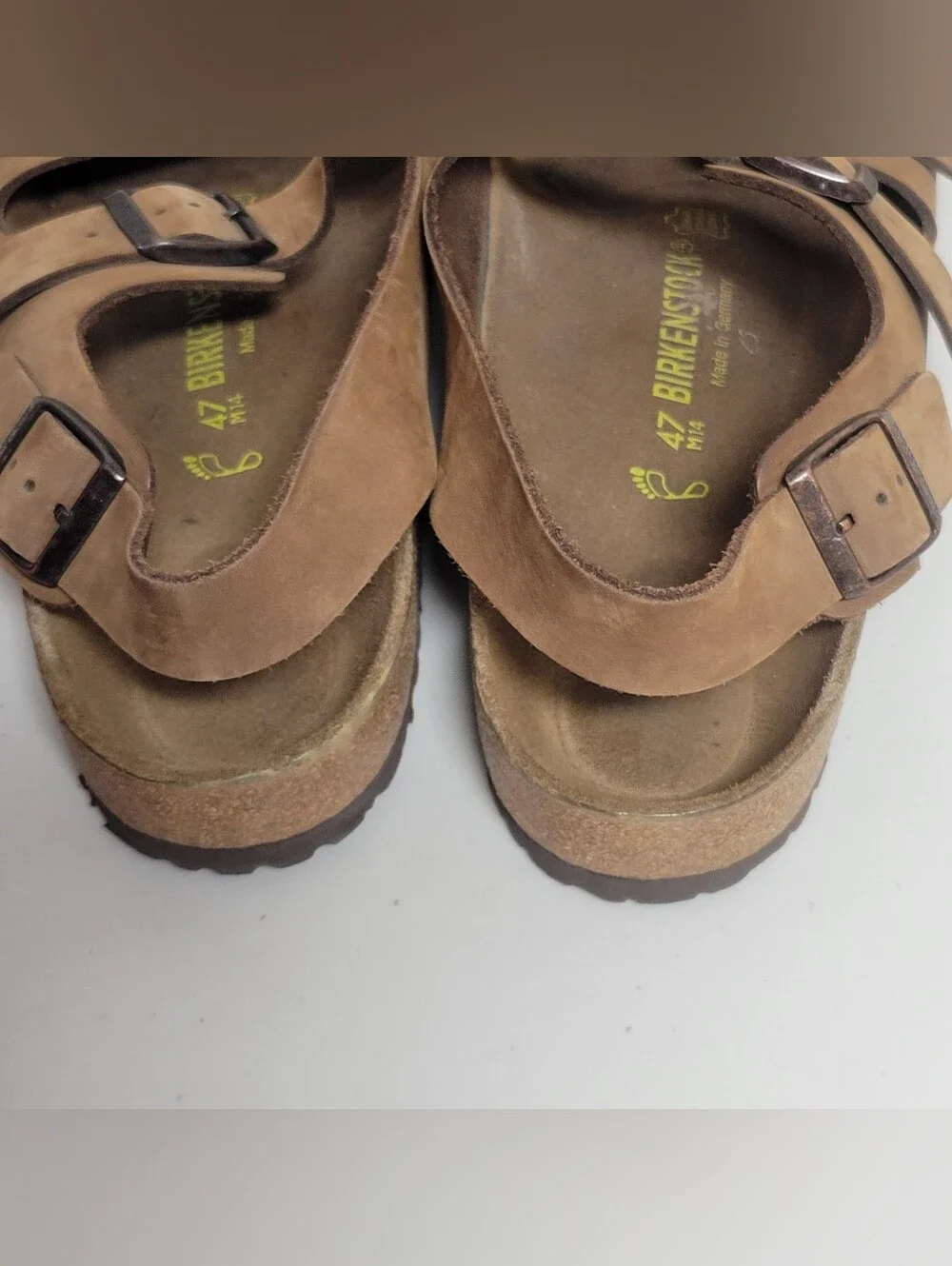 Birkenstock Milano Sandals Men's Size 14.